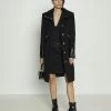 Patrizia Pepe Classic Coat - Black 1 Patrizia Pepe Classic Coat - Black -Patrizia Pepe Shop a55344ba68934d2684642bb54f9ce1eb
