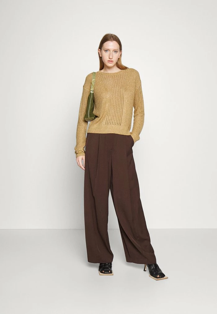 MAGLIA - Jumper - light gold Patrizia Pepe MAGLIA - Jumper - Light Gold -Patrizia Pepe Shop a919e2ec1ff946cbb4f10c433eb98cbd