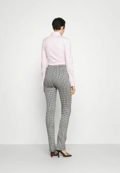 Patrizia Pepe PANTS - Trousers - Black/white -Patrizia Pepe Shop aa4efd115ab14974a18e4591d074c44b
