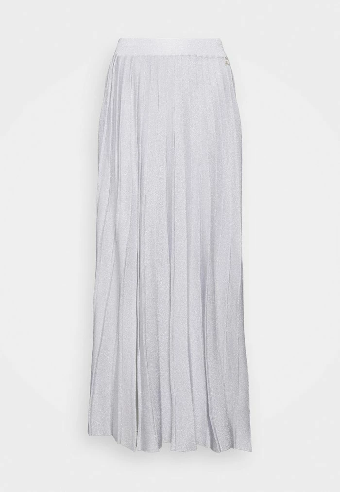 GONNA SKIRT - Maxi skirt - silver Patrizia Pepe GONNA SKIRT - Maxi Skirt - Silver -Patrizia Pepe Shop acf6420e466f48ae8d454f5e7f4ba995