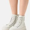 Patrizia Pepe Lace-up Ankle Boots - Ash Grey -Patrizia Pepe Shop ad2bce1ecd6b4dc0932fe79ff9e1cac0
