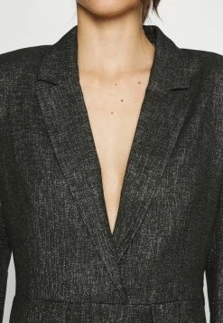 Patrizia Pepe ABITO DRESS - Cocktail Dress / Party Dress - Nero/lurex Argento -Patrizia Pepe Shop ae6b5b611e4644fea4b5230b4bb96a72