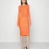 Patrizia Pepe ABITO DRESS - Day Dress - Orange Neon 2 Patrizia Pepe ABITO DRESS - Day Dress - Orange Neon -Patrizia Pepe Shop b14d64077dc740219b247935d59dd9bd