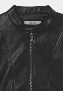Patrizia Pepe BIKER ECOPELLE MINIME - Faux Leather Jacket - Black -Patrizia Pepe Shop b4370fb75f1942b6a081c5ca0576267f