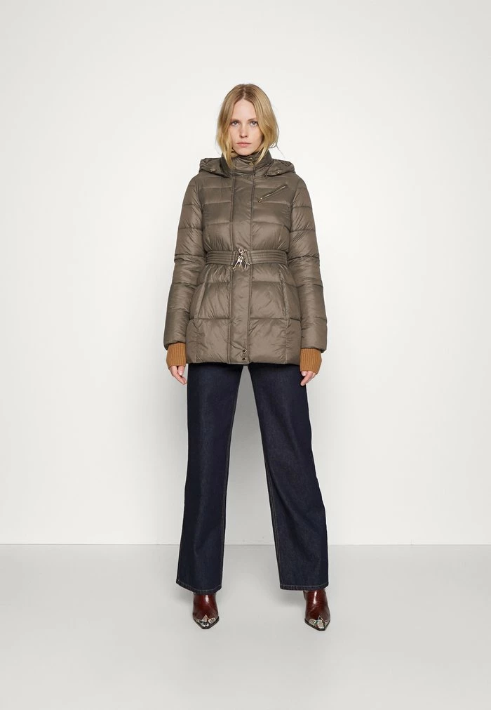 PIUMINO JACKET - Winter coat - walnut green Patrizia Pepe PIUMINO JACKET - Winter Coat - Walnut Green -Patrizia Pepe Shop b9018abd6b6d4338a11d1f34112e974b