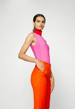 Patrizia Pepe PANTALONI - Trousers - Bright Orange -Patrizia Pepe Shop b9f5cc9f33b1431e8a913014b094a992