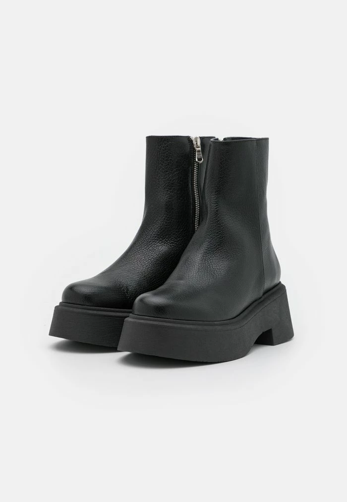 Platform ankle boots - nero Patrizia Pepe Platform Ankle Boots - Nero -Patrizia Pepe Shop ba63733b4ebf40568722021d31501e6d