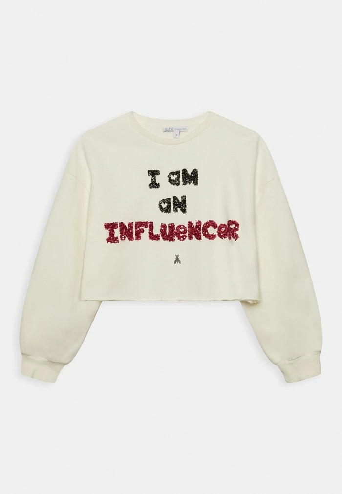 FELPA - Sweatshirt - white Patrizia Pepe FELPA - Sweatshirt - White -Patrizia Pepe Shop beb73dc112134c41ad3dbc253592d1fb