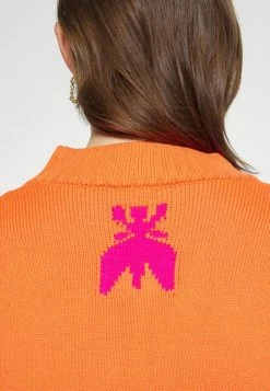 Patrizia Pepe MAGLIA - Jumper - Orange -Patrizia Pepe Shop becd651f0d164e81ac41a1c297f6858c