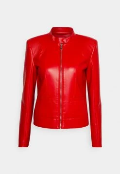 Patrizia Pepe GIUBBOTTO JACKET - Leather Jacket - Samourai Red -Patrizia Pepe Shop c1cf38f57f1b4a3e844ecb1f7241a7ab