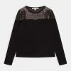 Patrizia Pepe MAGLIA - Long Sleeved Top - Black -Patrizia Pepe Shop c1fb9b9bfa634191a272775c583b94a3