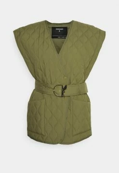 Patrizia Pepe GILET - Waistcoat - Forest Green -Patrizia Pepe Shop c3afb71ad2664a95beb2dcbdfa435200