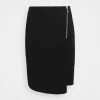 Patrizia Pepe GONNA SKIRT - Mini Skirt - Nero -Patrizia Pepe Shop c5f158fb11d947b2b2ba8b560b0afc65