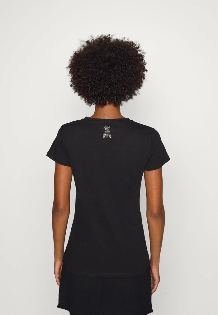 MAGLIA - Print T-shirt - nero Patrizia Pepe MAGLIA - Print T-shirt - Nero -Patrizia Pepe Shop cb954519fa95498db098686dbcf1cfa6