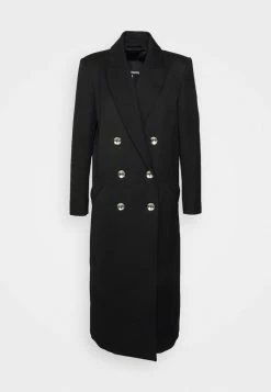 Patrizia Pepe CAPPOTTO - Classic Coat - Nero -Patrizia Pepe Shop cc85f534d8b1445da13248ffb5c3f7a9