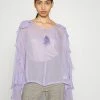 Patrizia Pepe CAMICIA - Blouse - Lilac -Patrizia Pepe Shop cdf5ac58590a47adb40a1bb47879f1f1