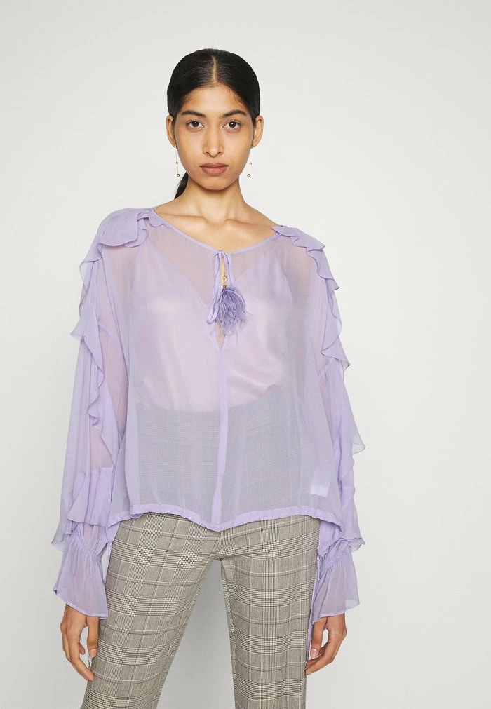CAMICIA - Blouse - lilac Patrizia Pepe CAMICIA - Blouse - Lilac -Patrizia Pepe Shop cdf5ac58590a47adb40a1bb47879f1f1
