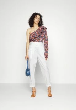 Patrizia Pepe PANTALONI TROUSERS - Trousers - Bianco Ottico -Patrizia Pepe Shop ce9a2b610a374904b3a8559bdb60016c