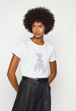 Patrizia Pepe Print T-shirt - Bianco Ottico -Patrizia Pepe Shop ceffad2e2cb74c9fbdff8848ad6eb017