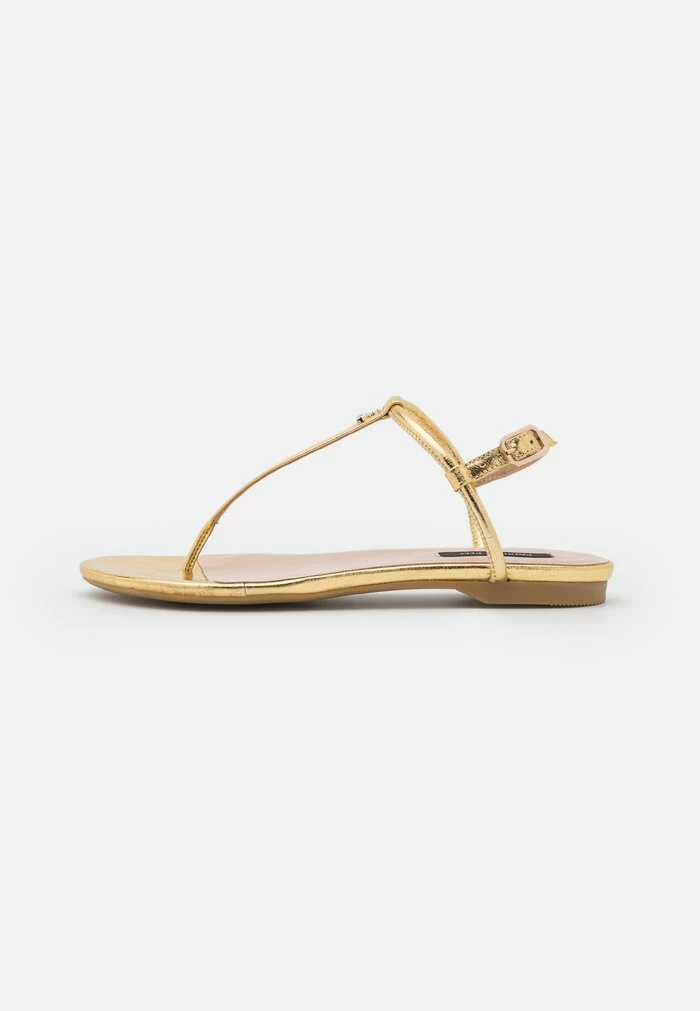 T-bar sandals - gold star Patrizia Pepe T-bar Sandals - Gold Star -Patrizia Pepe Shop d093a8f2dc9740538d31bd31b4db2403