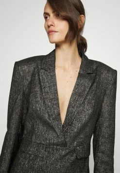 Patrizia Pepe ABITO DRESS - Cocktail Dress / Party Dress - Nero/lurex Argento -Patrizia Pepe Shop d1177774530046b48c79015f57d15a0f