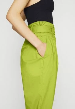 Patrizia Pepe PANTALONI TROUSERS - Trousers - Avocado Green -Patrizia Pepe Shop d162bb814bf743e1a4037e470efbfe65