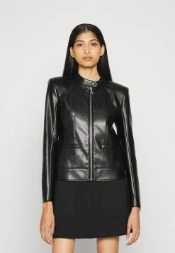 Patrizia Pepe GIUBBOTTO JACKET - Leather Jacket - Nero