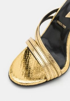 Patrizia Pepe High Heeled Sandals - Gold Star -Patrizia Pepe Shop d3fcf8f2ef3d47278995098f79983c6b