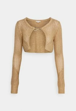 Patrizia Pepe Cardigan - Light Gold-coloured -Patrizia Pepe Shop d51dd786901c499e9fbbd0df9f45e14a