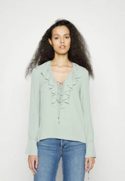 Patrizia Pepe CAMICIA BLOUSE - Blouse - Algae Green