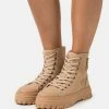 Patrizia Pepe Lace-up Ankle Boots - Pompei Beige -Patrizia Pepe Shop d84e7cc8f207484e80b186e5f10dd2cf