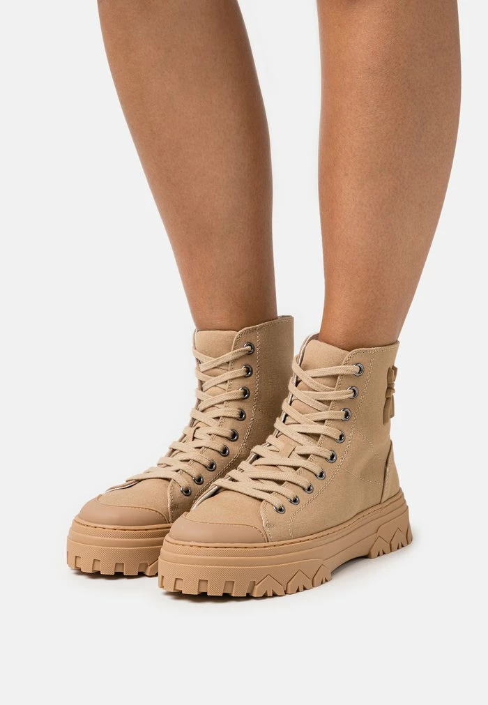 Lace-up ankle boots - pompei beige Patrizia Pepe Lace-up Ankle Boots - Pompei Beige -Patrizia Pepe Shop d84e7cc8f207484e80b186e5f10dd2cf