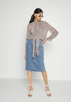 Patrizia Pepe GONNA - Pencil Skirt - Light Indigo Wash -Patrizia Pepe Shop d94fe15585864db79c58fab434bebf9f