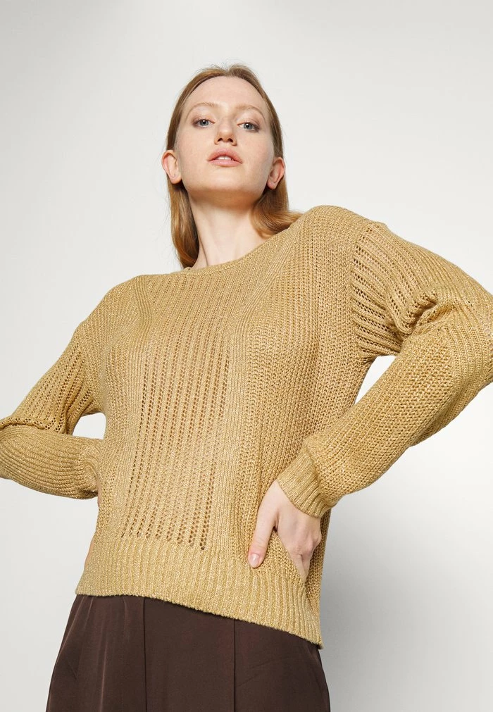 MAGLIA - Jumper - light gold Patrizia Pepe MAGLIA - Jumper - Light Gold -Patrizia Pepe Shop dbb4aa621585408e85ea158efd74b8fe