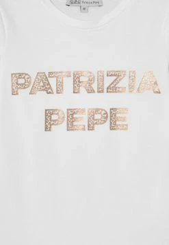 Patrizia Pepe LOGO MACULATO - Long Sleeved Top - White -Patrizia Pepe Shop dd8d5eabf70d403aaf08555ee14eae7d