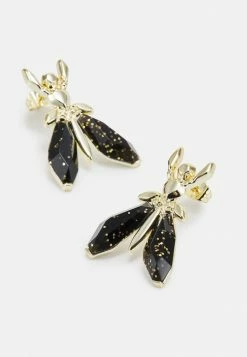 Patrizia Pepe PRECIOUS FLY MINI EARRING - Earrings - Nero -Patrizia Pepe Shop dd9b6fa423634d94b5becd8c47c9c8da