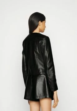 Patrizia Pepe JACKET - Leather Jacket - Nero -Patrizia Pepe Shop e0cc06eda92949a4b70aa7120629abba
