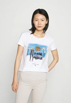Patrizia Pepe Print T-shirt - White