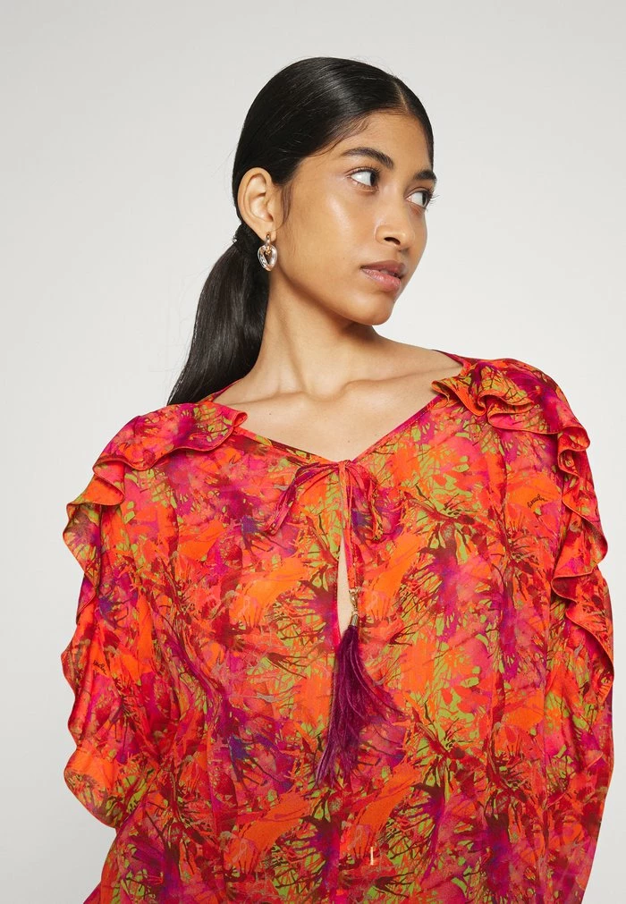 CAMICIA BLOUSE - Blouse - orange kaleidoscopia Patrizia Pepe CAMICIA BLOUSE - Blouse - Orange Kaleidoscopia -Patrizia Pepe Shop e5a1d791eb6544c1b015447704dbf364