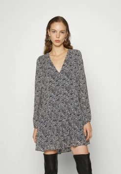 Patrizia Pepe ABITO DRESS - Day Dress - Black/white