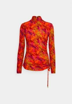 Patrizia Pepe MAGLIA - Long Sleeved Top - Orange Kaleidoscopia -Patrizia Pepe Shop ea673e90683e41deaa6602d80a5a6f00