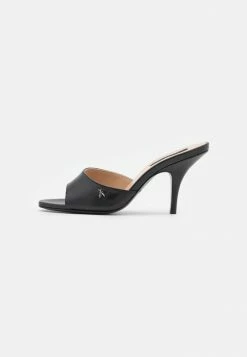 Patrizia Pepe Heeled Mules - Nero