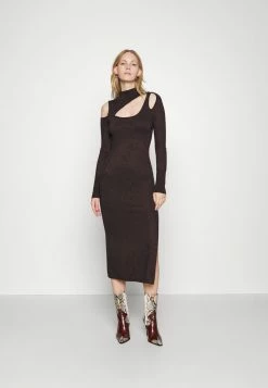 Patrizia Pepe ABITO DRESS - Jumper Dress - Nero Lurex