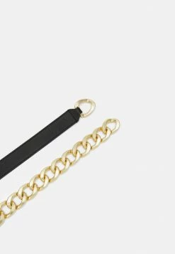 Patrizia Pepe TOUCH MAXICHAIN SHOULDER - Handbag - Nero -Patrizia Pepe Shop f29f2e009a614063bb3a33076339e687