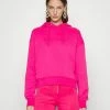 Patrizia Pepe FELPA SWEATSHIRT - Hoodie - Crazy Fuchsia -Patrizia Pepe Shop f3929766930f43f2b6f237fbf5aaa580