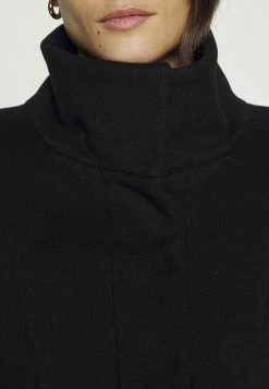 Patrizia Pepe Classic Coat - Black -Patrizia Pepe Shop f6f2b8b65aab4af0aaa683c65c08d140