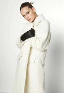 Patrizia Pepe CAPPOTTO COAT - Classic Coat - White -Patrizia Pepe Shop f94074bc1de546418ae39bb73b271aff