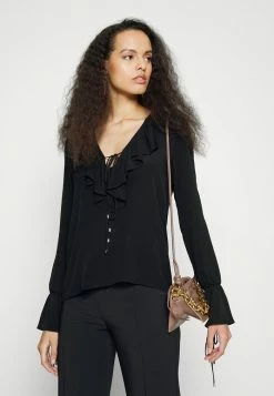 Patrizia Pepe CAMICIA BLOUSE - Blouse - Nero 5 Patrizia Pepe CAMICIA BLOUSE - Blouse - Nero -Patrizia Pepe Shop f941c3c8e84b4bb4a6f6b1d4e8692570