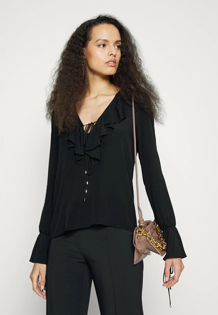 CAMICIA BLOUSE - Blouse - nero Patrizia Pepe CAMICIA BLOUSE - Blouse - Nero -Patrizia Pepe Shop f941c3c8e84b4bb4a6f6b1d4e8692570