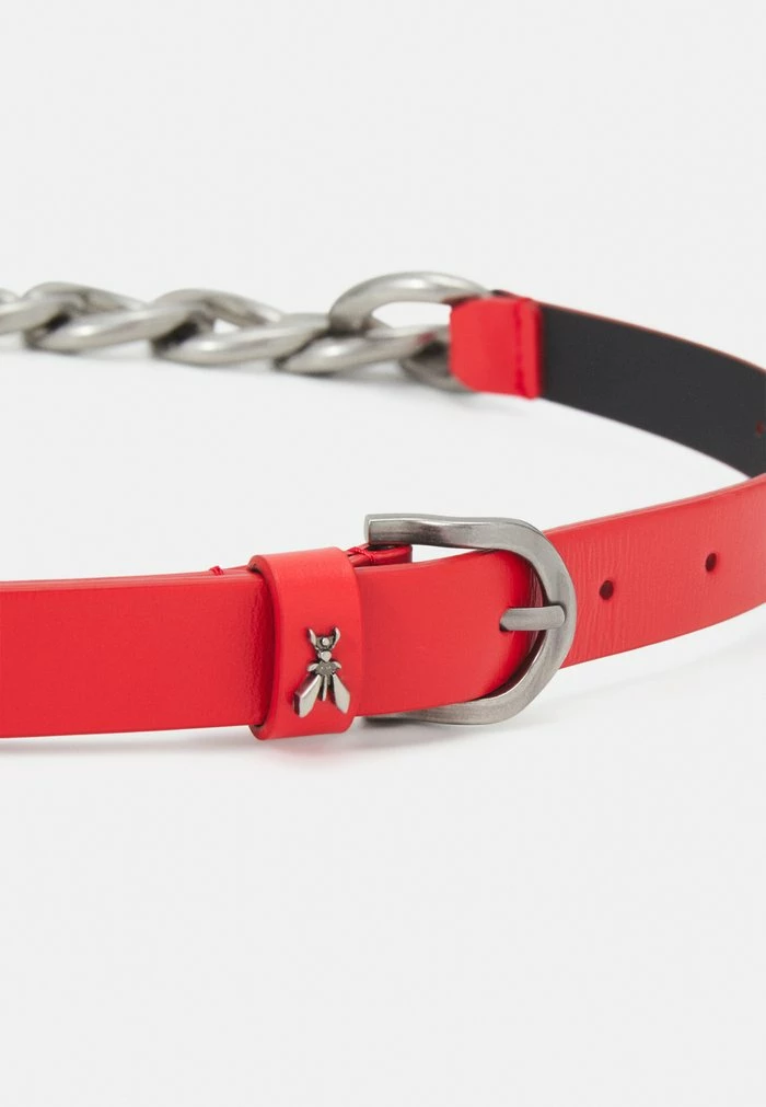 MAXICHAIN VITA ALTA - Belt - lipstick red/silver-coloured Patrizia Pepe MAXICHAIN VITA ALTA - Belt - Lipstick Red/silver-coloured -Patrizia Pepe Shop f9f1315ff924469aacf6e3e7d6277632
